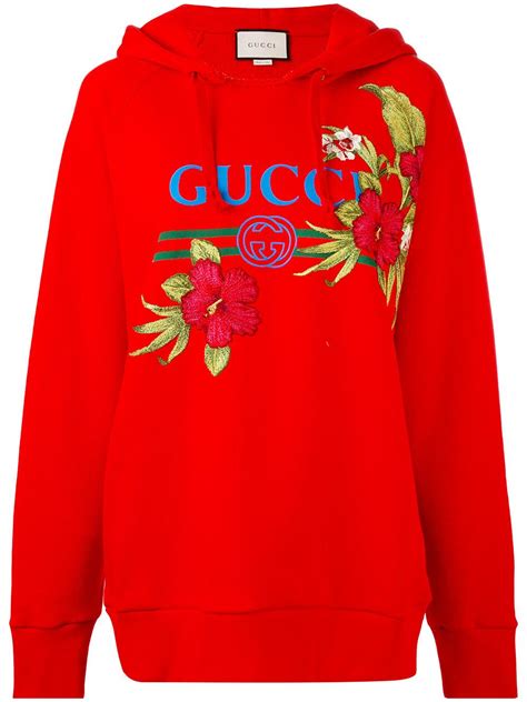 gucci red logo sweater|red Gucci sweater women's.